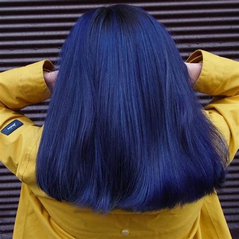 Navy Blue Hair Ideas